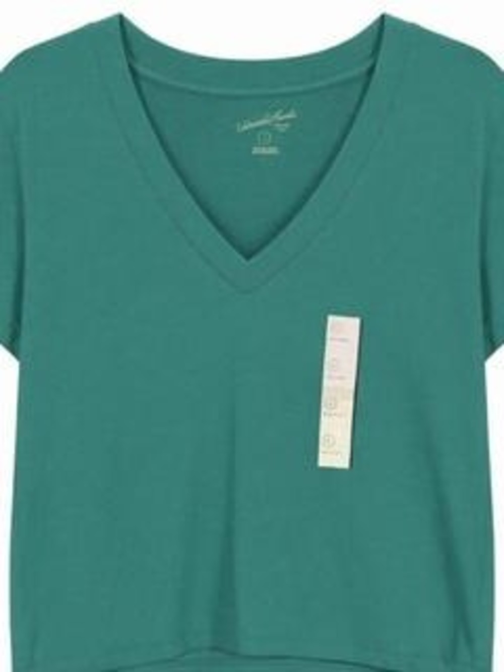 Universal Thread Women's V-Neck Tee Women L Green